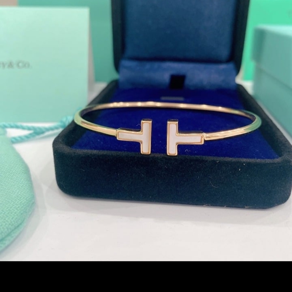 Tiffany and Company double T bracelet